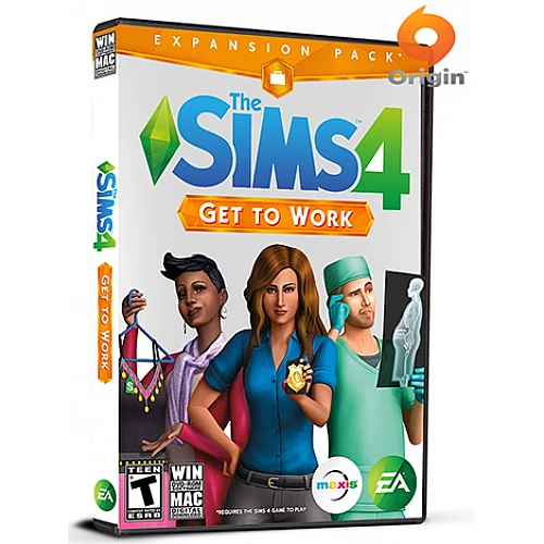 The Sims 4 Get To Work DLC Cd Key